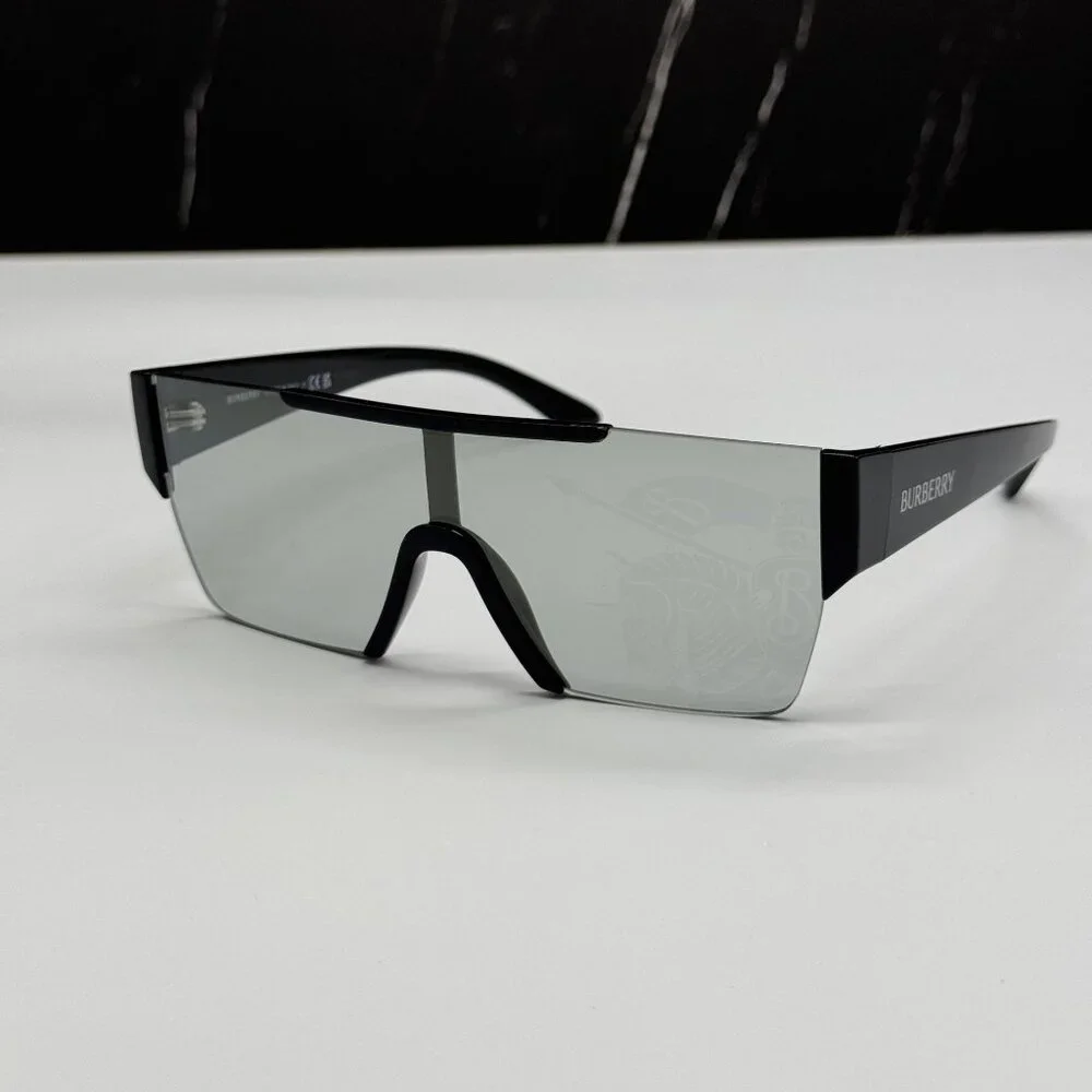 NEW BURBERRY BE4291 3001/69 SUNGLASSES BLACK/SILVER UNISEX EYEWEAR BE4291 300169